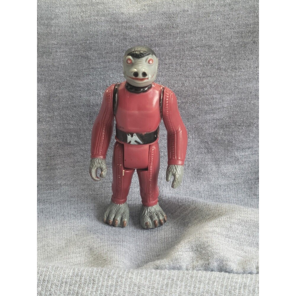 Snaggletooth Vintage Kenner Star Wars Action Figure LFL 1978 Hong Kong Red
